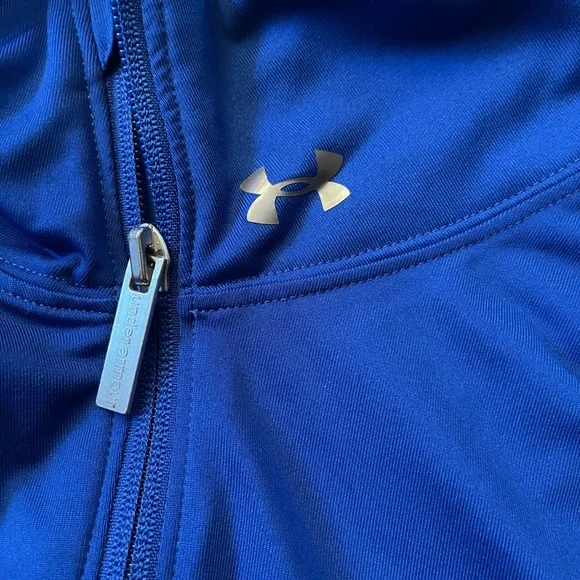 Under Armour Women's Vibrant Blue Athletic Jacket - Picture 7 of 9
